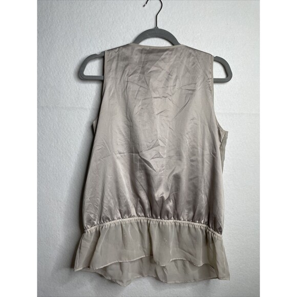 Apt 9 Women Sheer Fabric Gold Sequins Sinched in Elastic Waist Size Large - Picture 10 of 12